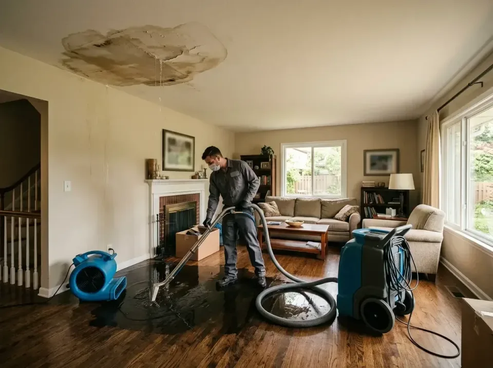 attic-pipe-burst-ceiling-drip-008 — frequently asked questions, Water Damage Restoration & Carpet Care in Leominster, MA